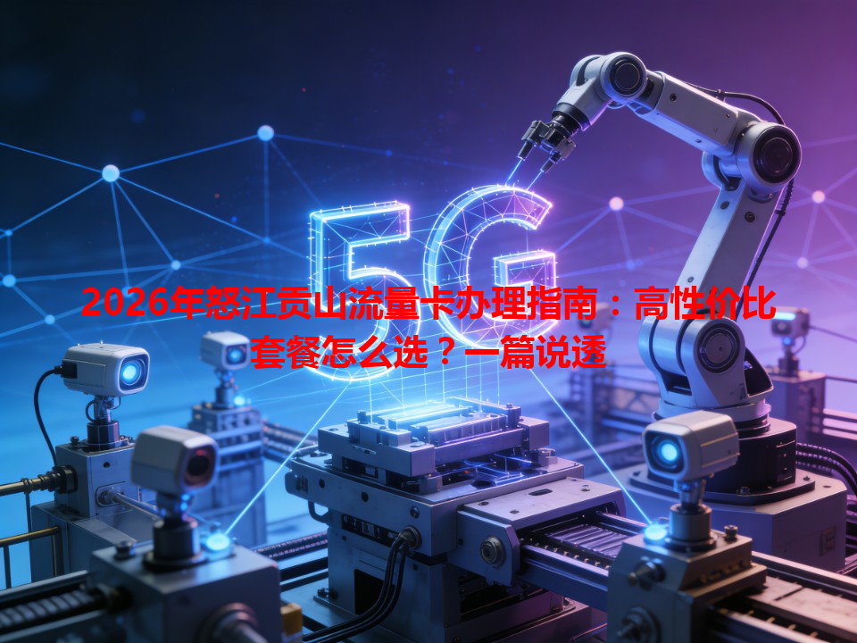 2026年怒江贡山流量卡办理指南：高性价比套餐怎么选？一篇说透