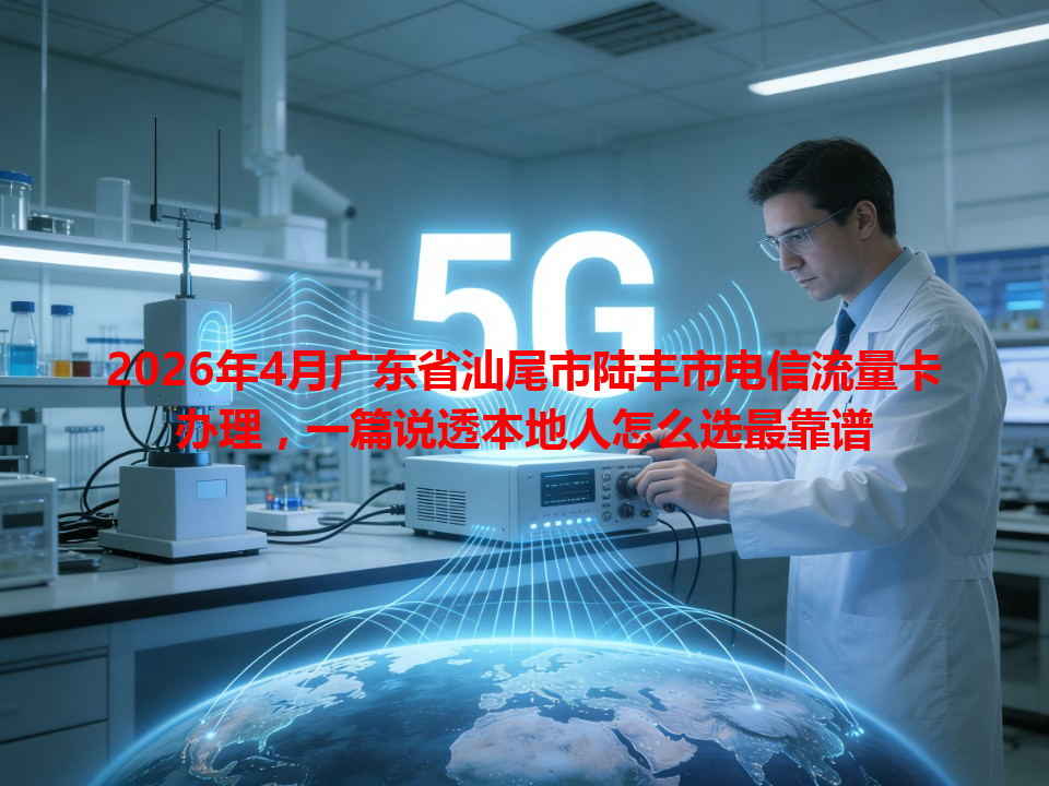 2026年4月广东省汕尾市陆丰市电信流量卡办理，一篇说透本地人怎么选最靠谱