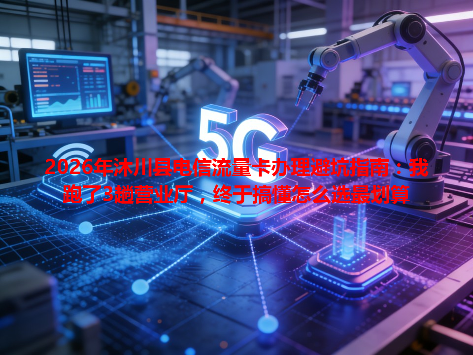 2026年沐川县电信流量卡办理避坑指南：我跑了3趟营业厅，终于搞懂怎么选最划算