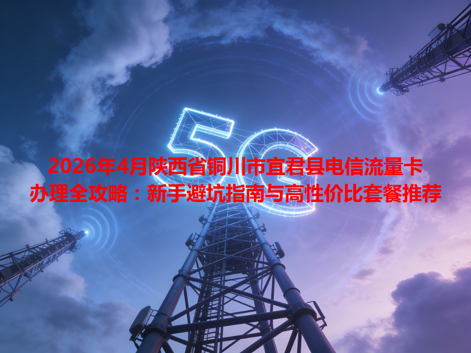 2026年4月陕西省铜川市宜君县电信流量卡办理全攻略：新手避坑指南与高性价比套餐推荐