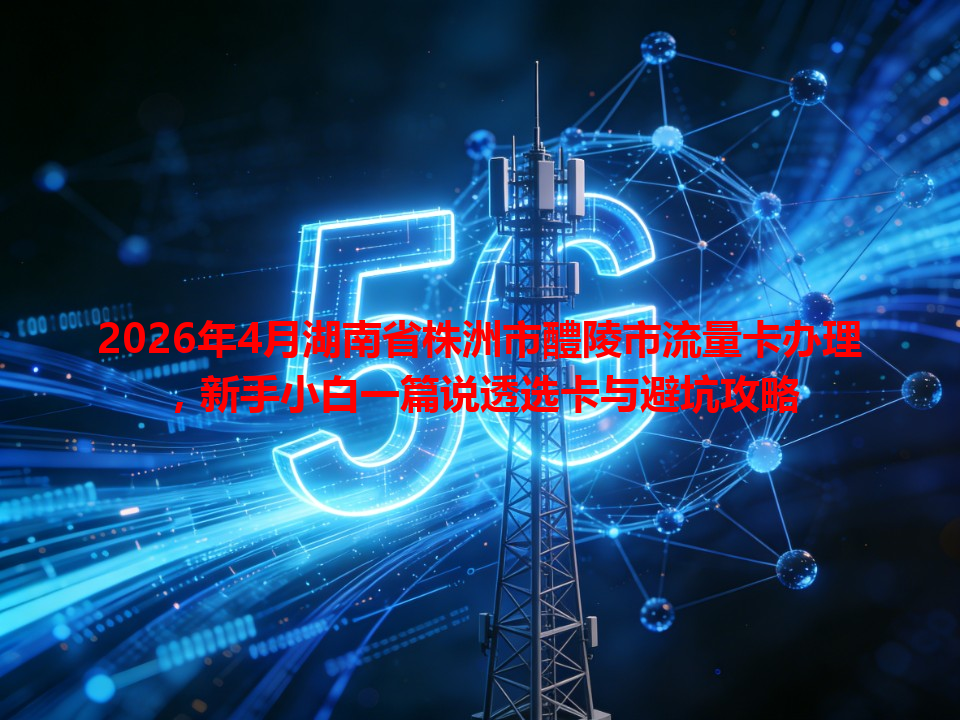 2026年4月湖南省株洲市醴陵市流量卡办理，新手小白一篇说透选卡与避坑攻略
