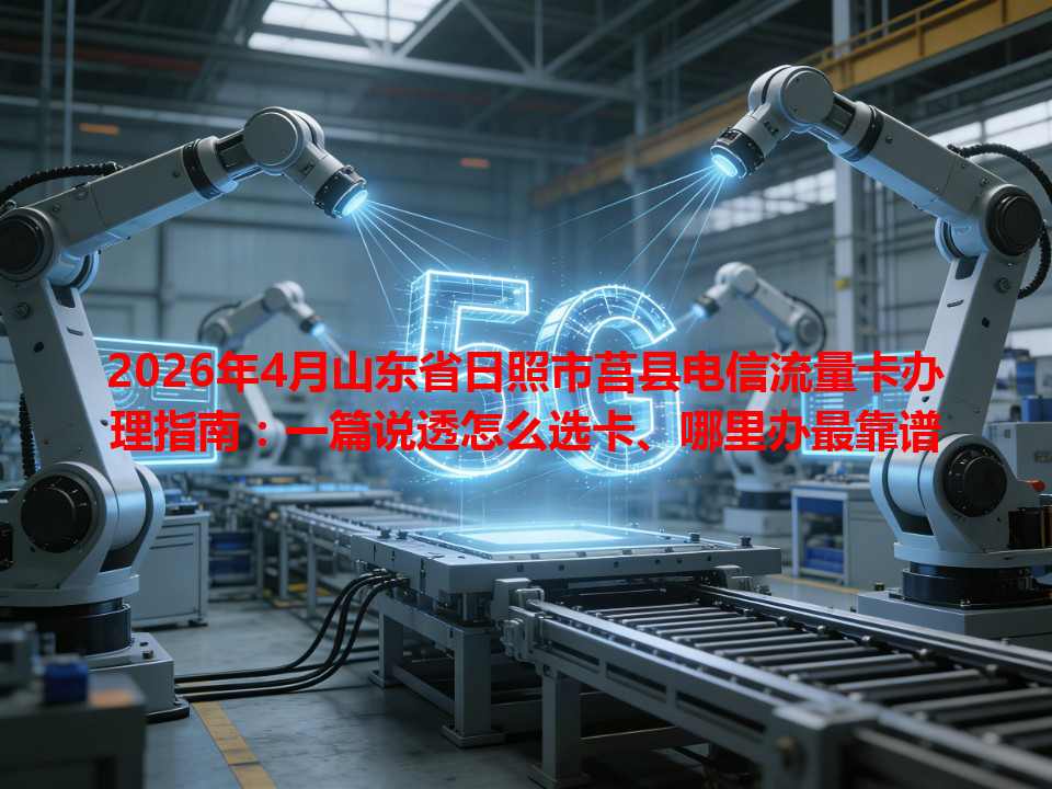 2026年4月山东省日照市莒县电信流量卡办理指南：一篇说透怎么选卡、哪里办最靠谱