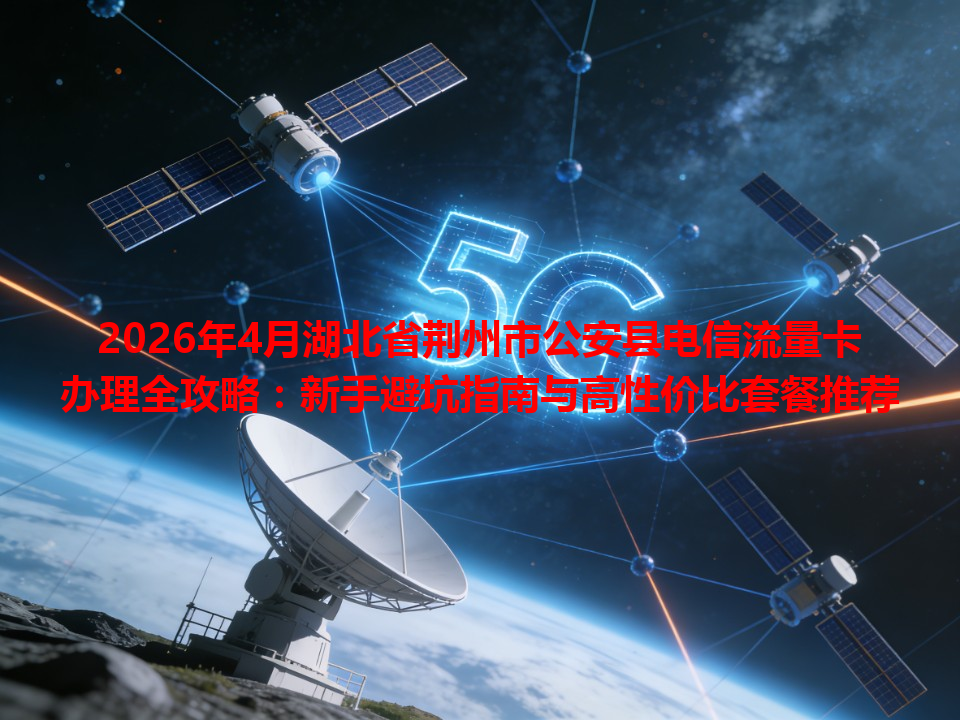 2026年4月湖北省荆州市公安县电信流量卡办理全攻略：新手避坑指南与高性价比套餐推荐