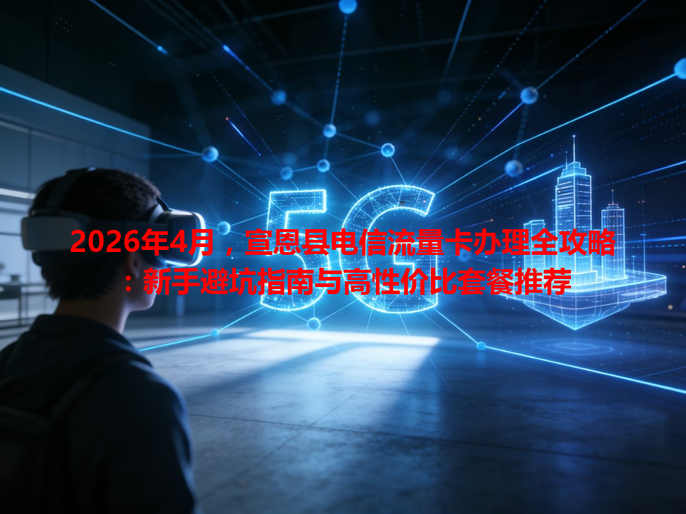 2026年4月，宣恩县电信流量卡办理全攻略：新手避坑指南与高性价比套餐推荐