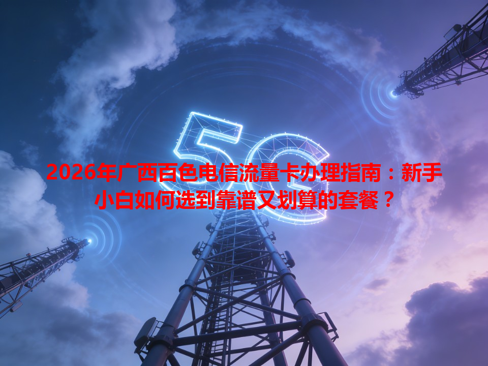 2026年广西百色电信流量卡办理指南：新手小白如何选到靠谱又划算的套餐？