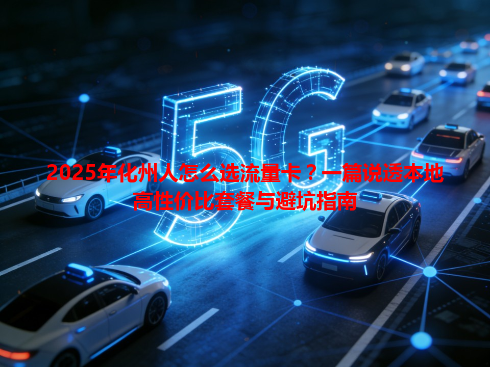 2025年化州人怎么选流量卡？一篇说透本地高性价比套餐与避坑指南