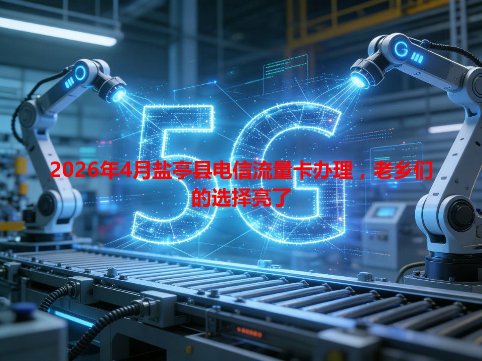 2026年4月盐亭县电信流量卡办理，老乡们的选择亮了