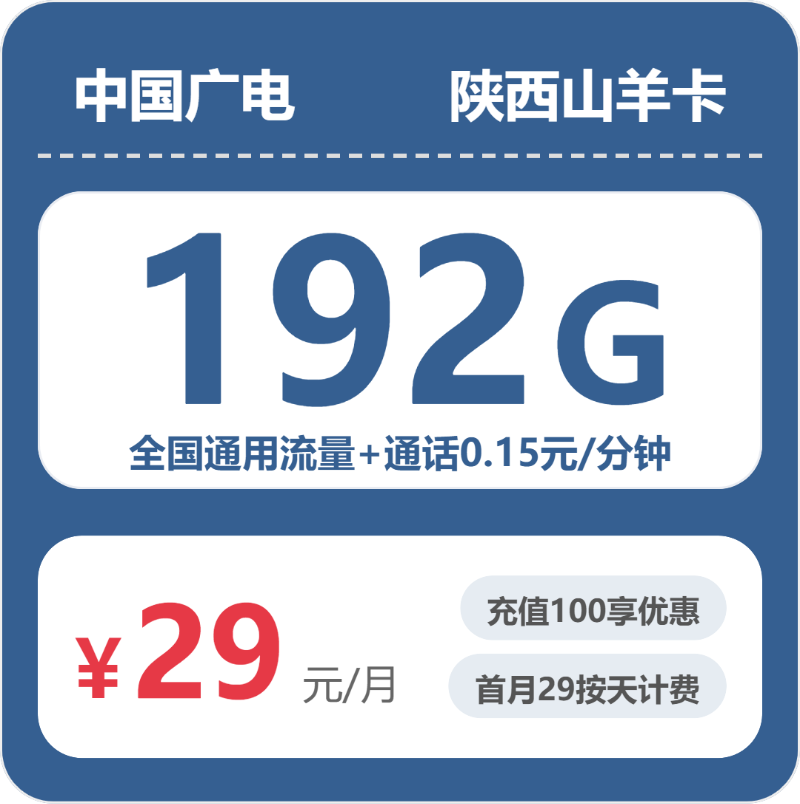 广电陕西山羊卡
