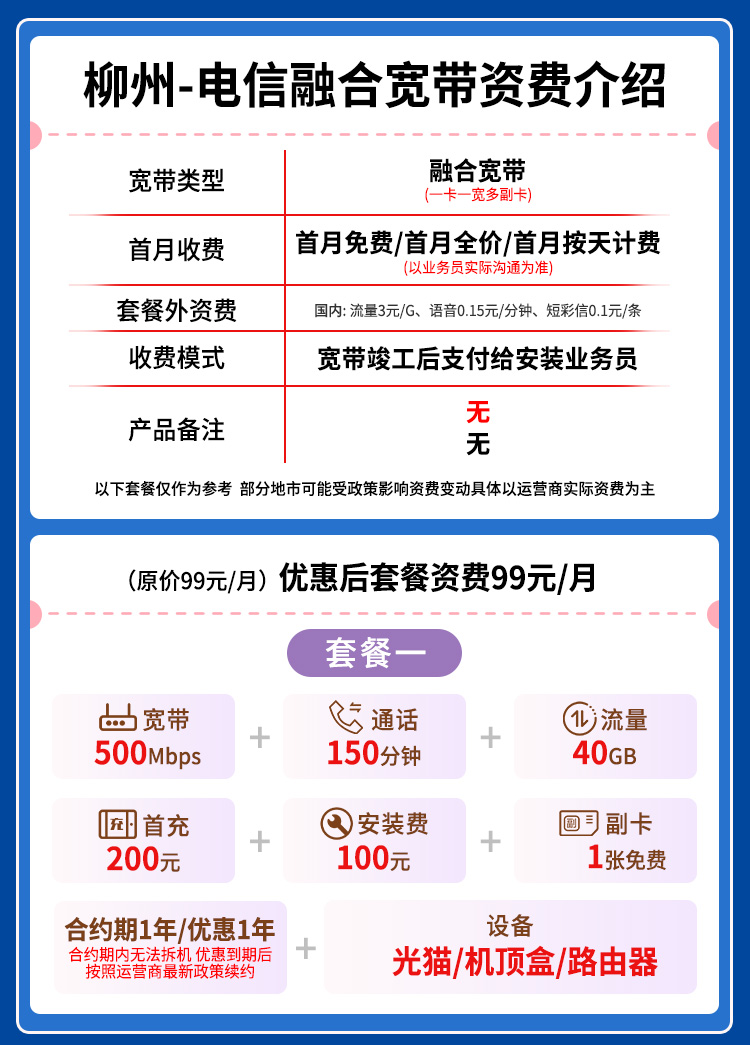 宽带套餐详情图