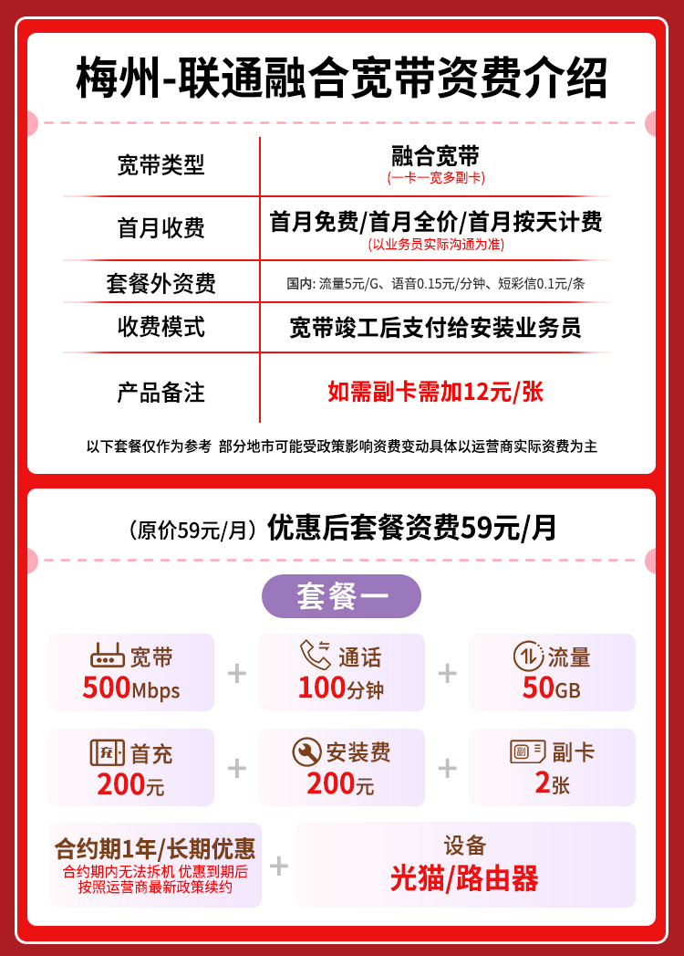 宽带套餐详情图