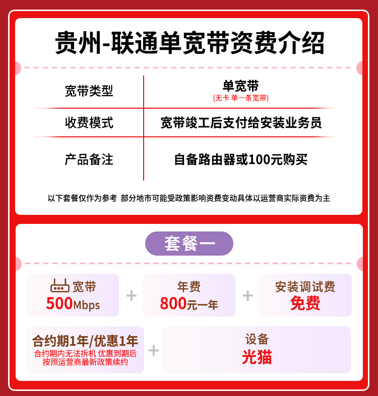 宽带套餐详情图