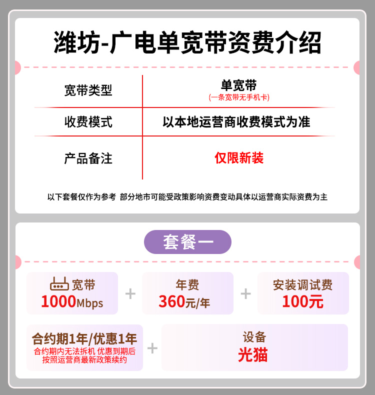 宽带套餐详情图