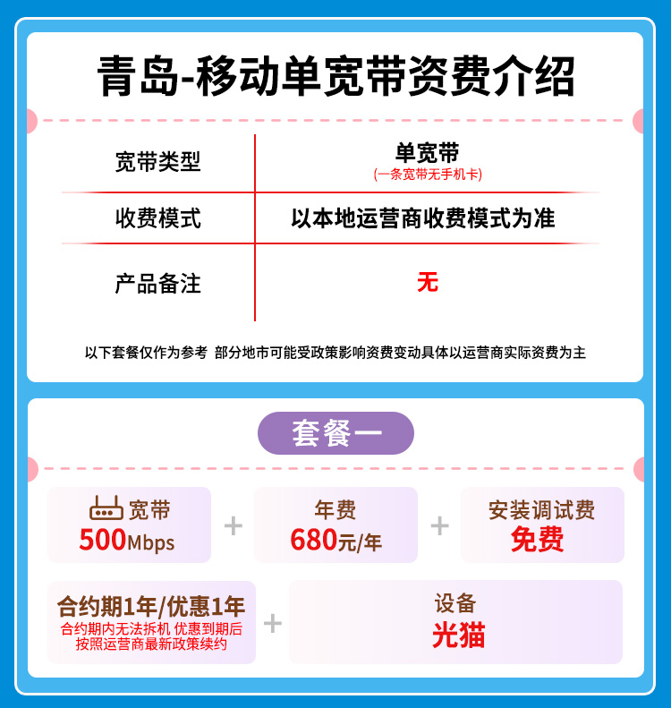 宽带套餐详情图