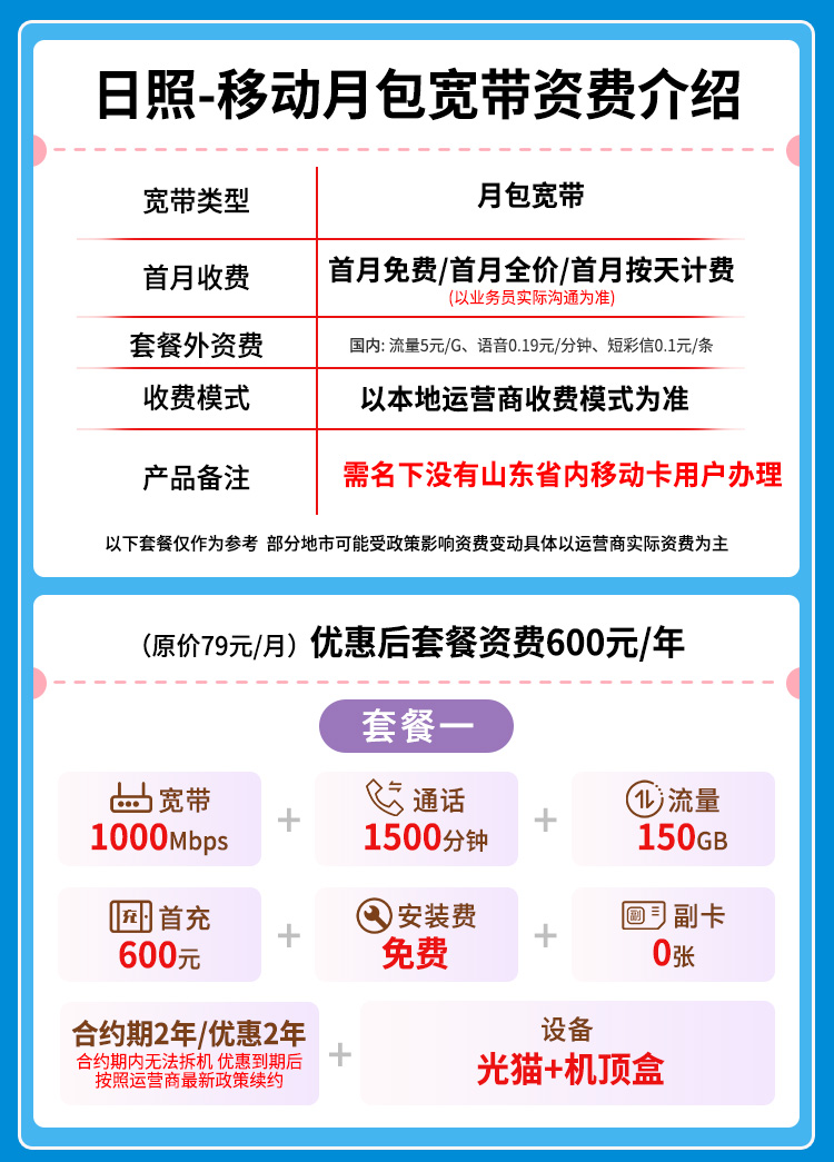 宽带套餐详情图