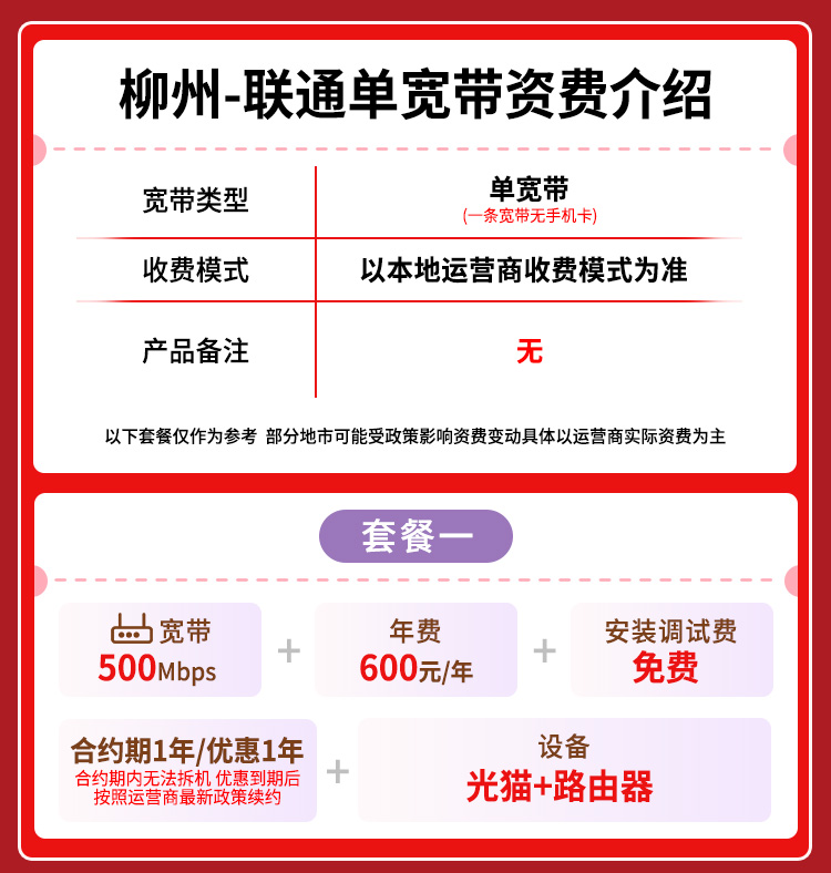 宽带套餐详情图