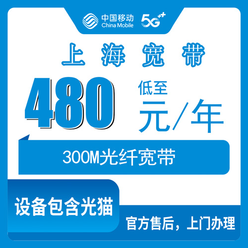 2026年10月25日上海市奉贤区移动融合宽带480元一年300M，我把自己踩过的坑写下来了