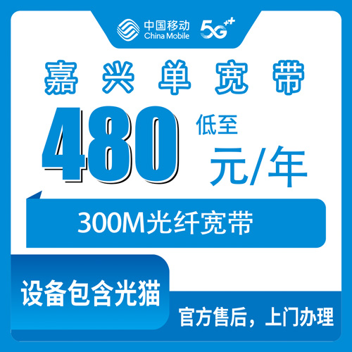 2026年10月23日浙江省嘉兴嘉善县移动单宽带480元包年300M，装之前我把踩过的坑说清楚