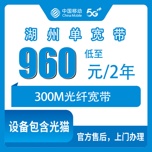 2026年10月湖州市移动单宽带实测对比宽带怎么选？