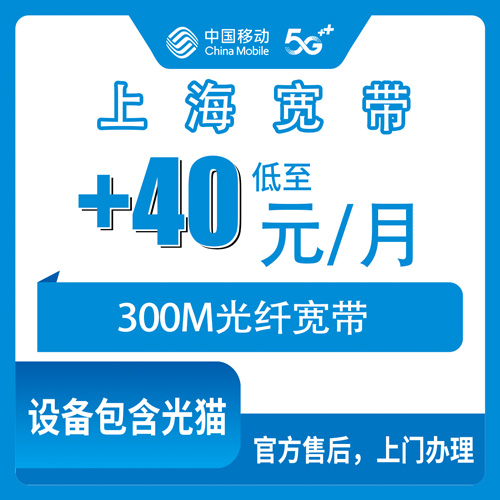 2026年10月25日上海市松江区移动老号加装300M宽带，40元一个月到底怎么算？我拿身边五户人家的账本说说